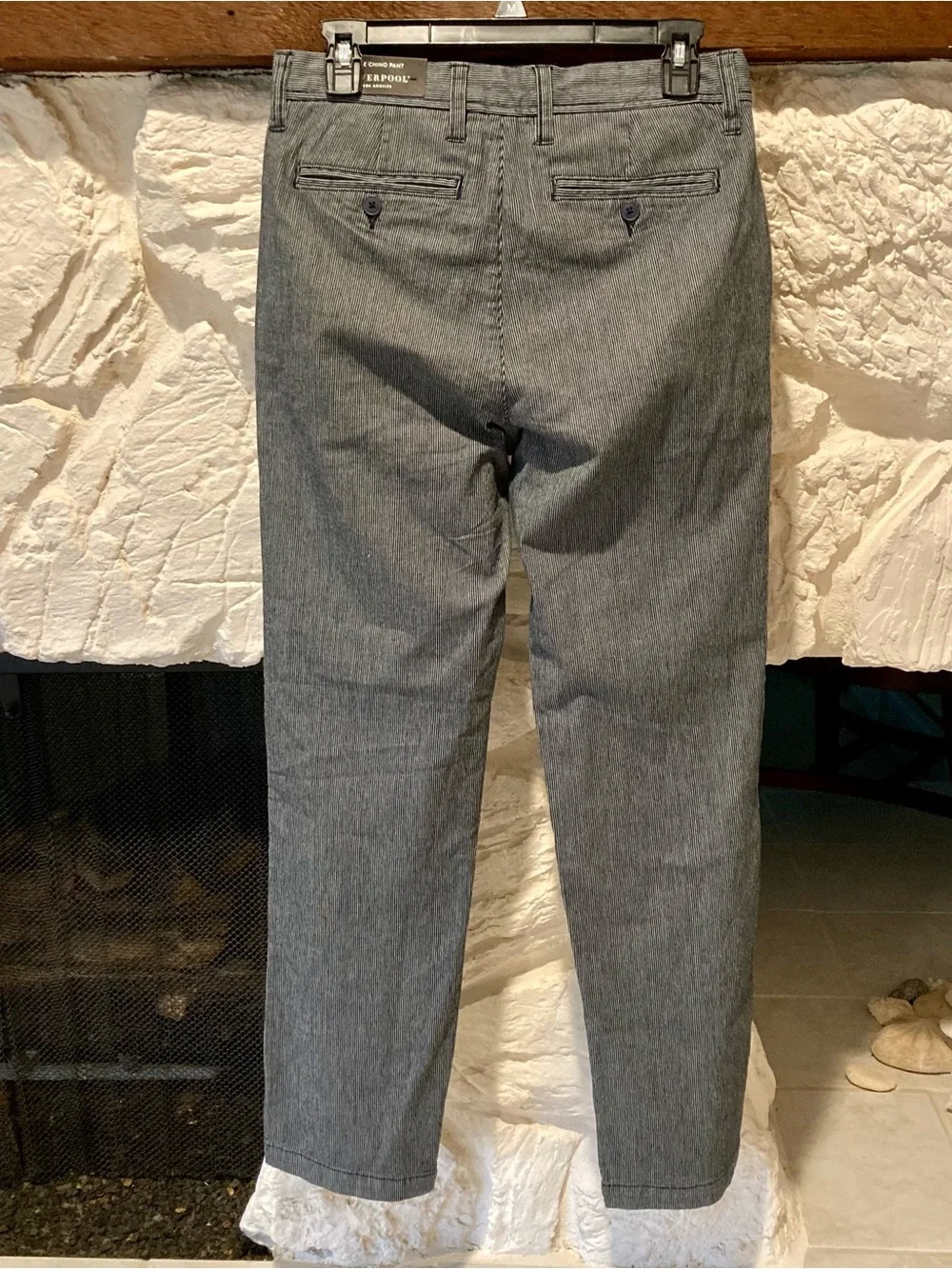 NWT Liverpool Los Angeles striped chino pants